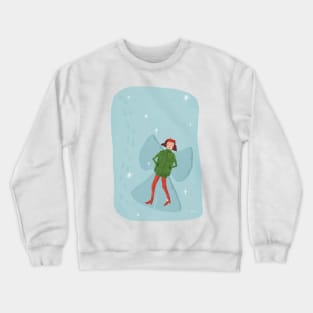 SnowAngel Crewneck Sweatshirt